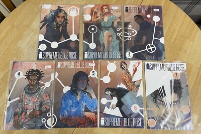 Komplettsatz Supreme: Blue Rose #1-7 Comic Set (2014) Warren Ellis