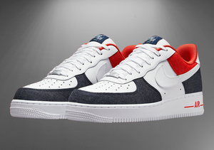 air force 1 shoes red