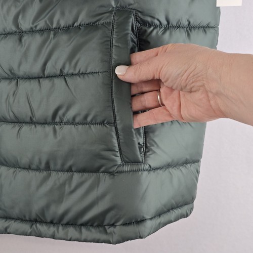 $80 Izod Advantage Large Puffer Vest Gilet Colorblock Golf Wind Full Zip Pockets - Picture 11 of 20
