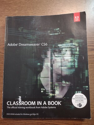 Adobe Dreamweaver CS6 Classroom in a Book - Book Only 