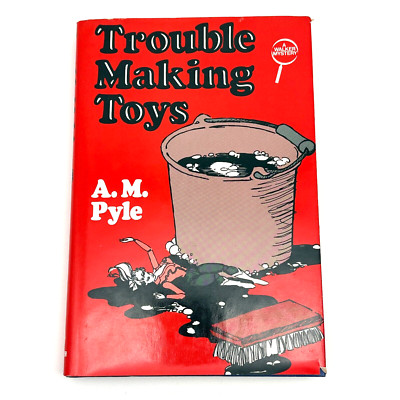 Trouble Making Toys A M Pyle 1985 First Edition Walker Mystery Hardcover Book
