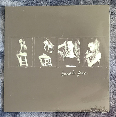 Ariana Grande Break Free Single 7'' Vinyl Pink