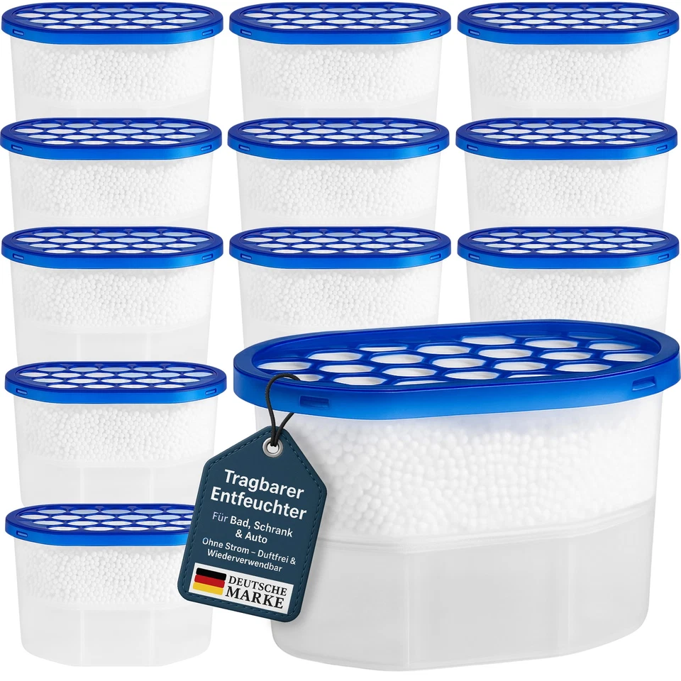 MY-GOODBUY24 Luftentfeuchter Box Raumbefeuchter Granulat Luftentfeuchterbox Raum Entfeuchter