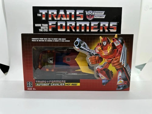 Transformers Hasbro G1 Vintage Reissue HOT ROD Figure Walmart Exclusive 2018