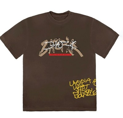 Travis Scott Utopia B5 T-Shirt Brown