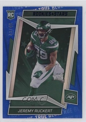 2022 Panini Rookies & Stars Rookies True Blue 43/49 Jeremy Ruckert #166 RC s1i