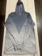 Capsule-Gray Gradient Hooded Pullover Sweatshirt