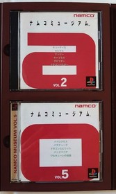 Namco Museum Vol 1 2 3 4 5 Encore Complete Set PS1 Japan Special Box NTSC-J