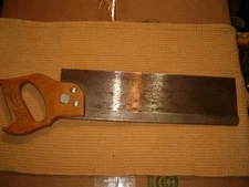 Pennsylvania Saw Corporation No. 79 USA Tempered Spring Steel  Miter Box Saw 14”