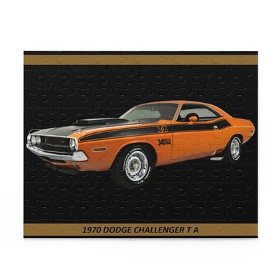 Legendary 1970 Dodge Challenger T/A Six Pak Puzzle (120 pcs)   Iconic Muscle