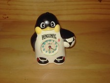 Atlanta Kinderuhr Motiv Pinguin, Pinguinuhr Kiderzimmeruhr Alarm ca. 15cm top!