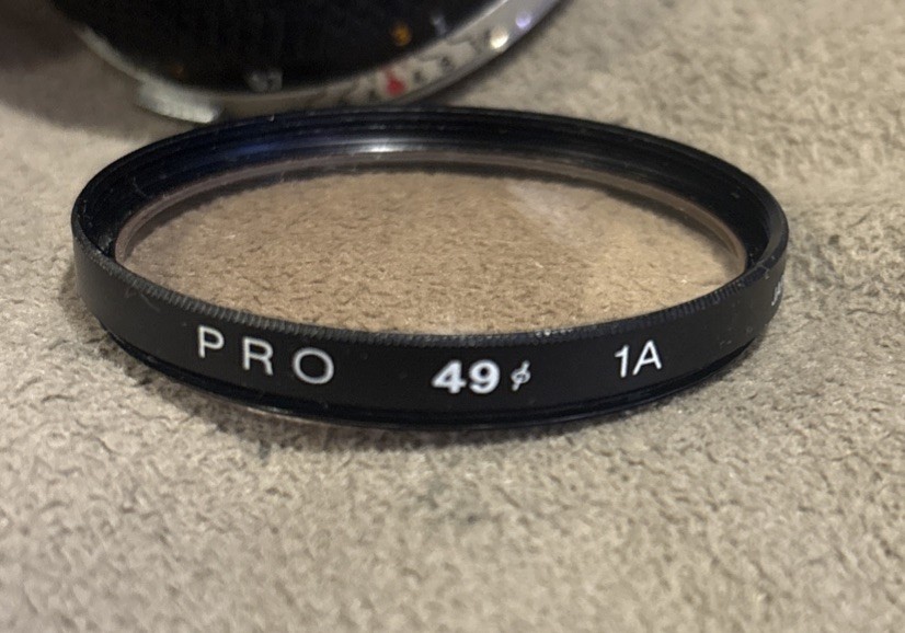 Olympus 50mm f/1.8 MF Lens Auto-S OM-System w/Lens Cap Hood Filter *TESTED *EX++