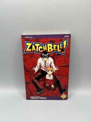 Zatch Bell! Volume 7 Makoto Raiku (Paperback 2006) English Manga FREE SHIPPING