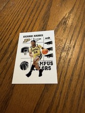 2025-26 Onit Purdue Basketball #CC12 Gicarri Harris Campus Colors White