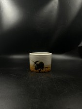 Coupelle Rouleau Poterie La Colombe Céramique Vintage Années 60 France