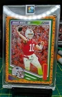 2025 Score Drake Maye Halloween Customized Football Card Art Read Description