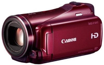 Canon Digital Video Camera iVIS HF M41 Red IVISHFM41RD 32GB | eBay