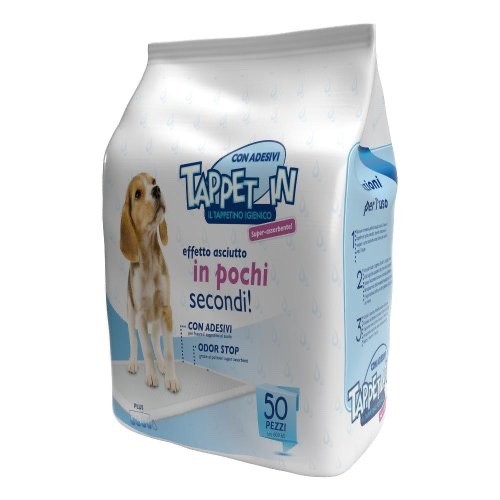 DIGMA TAPPETINI IGIENICI ASSORBENTI 60 X 90 CM 50 PZ CON ADESIVO
