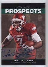 2013 Upper Deck 1995 SP Design Premier Prospects Knile Davis #95SP-66 Auto 9u7