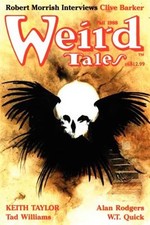 Weird Tales 292 Fall 1988, Paperback by Schweitzer, Darrell (EDT); Williams, ...