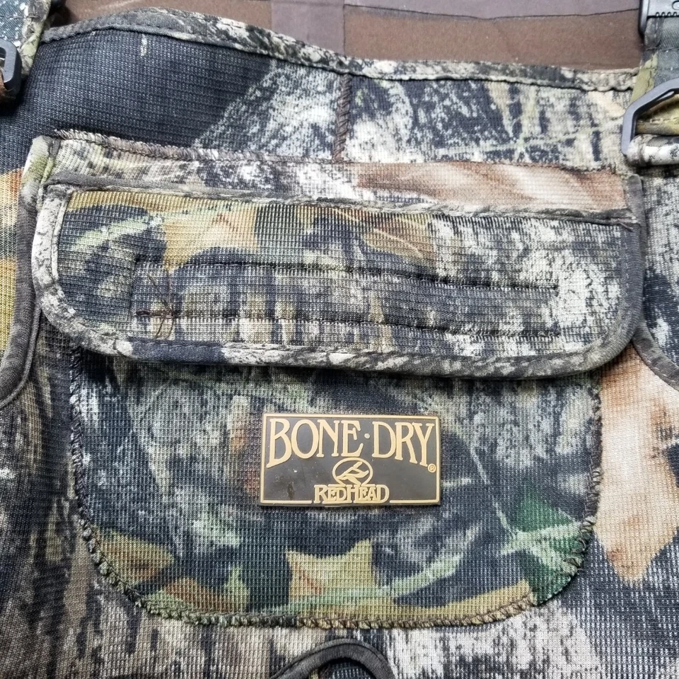 RedHead Bone Dry Bibs Size 12 Camo Camouflage Hunting Insulated Boots - Image 2 of 4