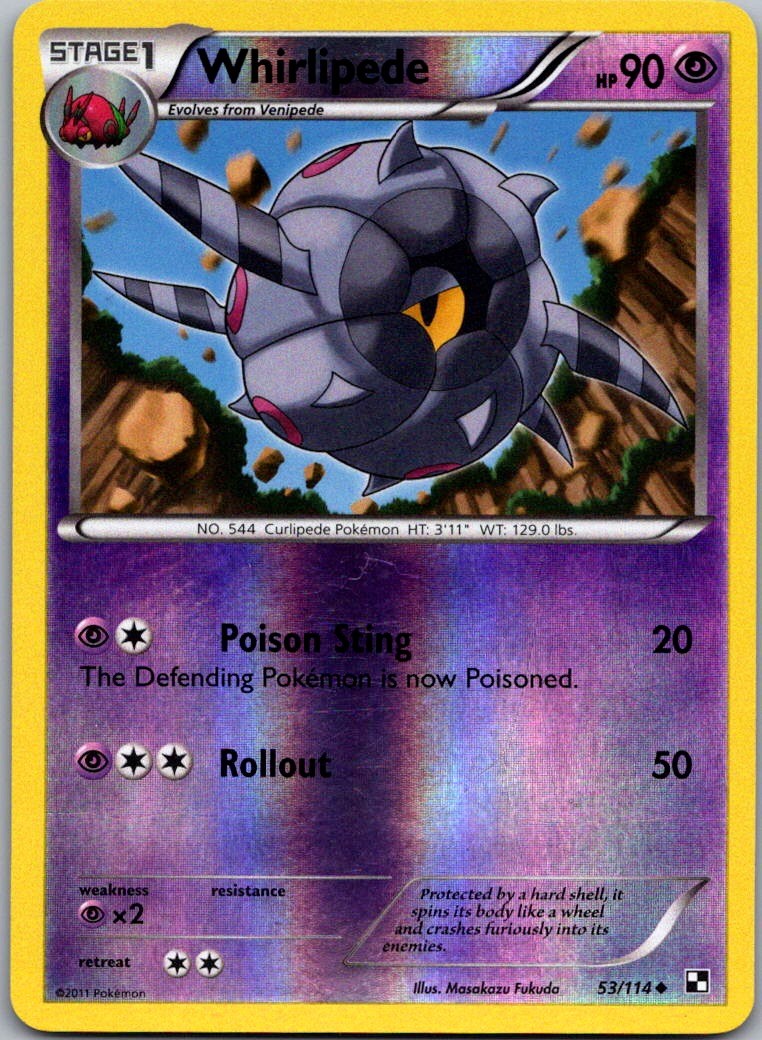 Whirlipede -  (League Promo) Promo League & Championship Cards 053/114 NM