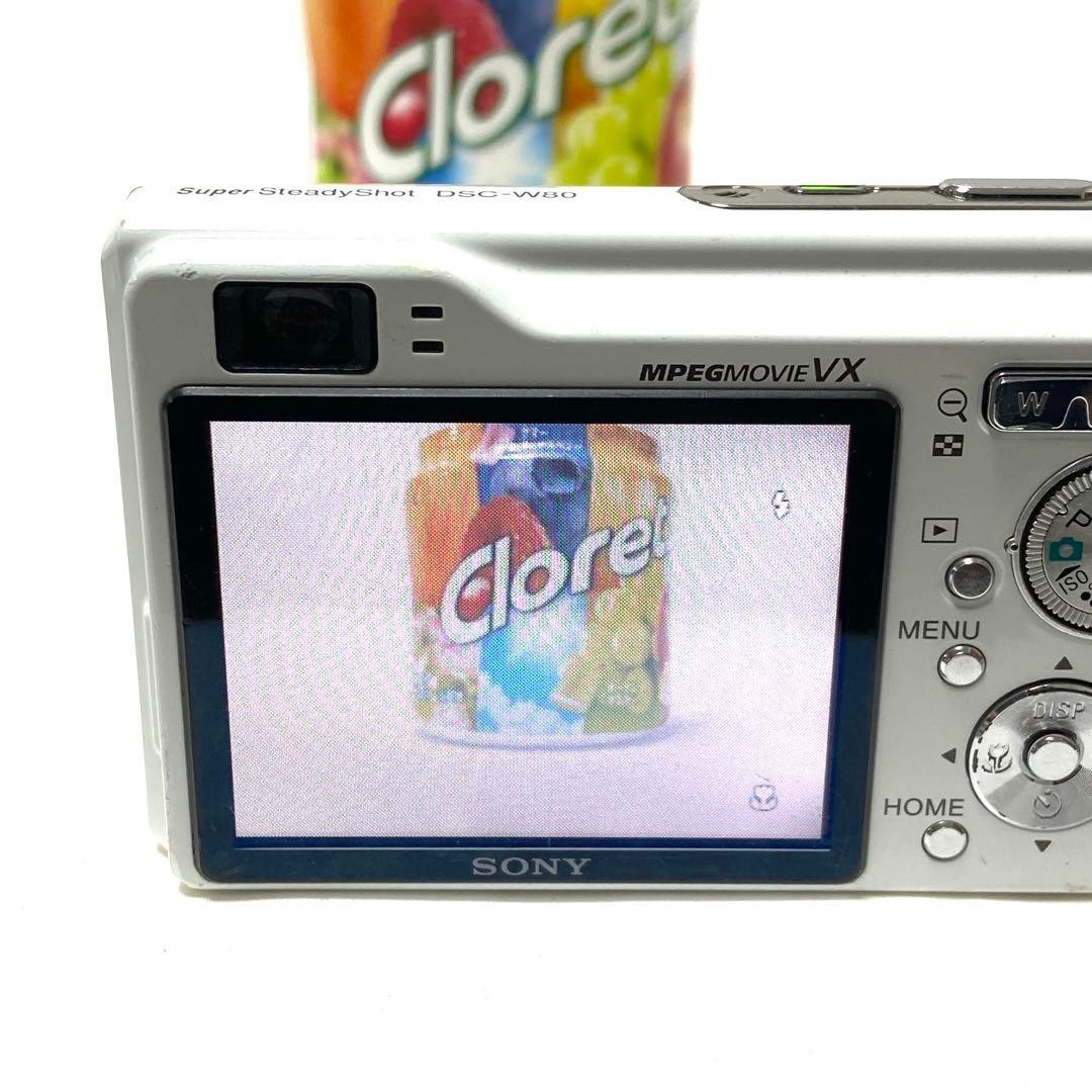 Sony Cyber-shot DSC-W80 7.2MP Digital Camera - Pink for sale