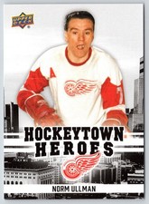 NORM ULLMAN 2025-26 DETROIT RED WINGS CENTENNIAL HOCKEYTOWN HEROES #HH-2   90423