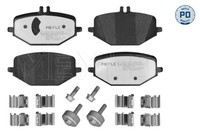 Bremsbelagsatz, Scheibenbremse MEYLE-PD: Advanced Performance A 025 227 2420/PD