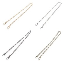 Metal Purse Chain Strap Handle Shoulder DIY for Cross Body Bag Handbag Replaceme