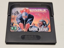 Shinobi II: The Silent Fury Sega Game Gear Game Cartridge Authentic