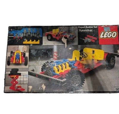 LEGO Auto Chassis 853 TECHNIC Expert Builder Mostly Complete* Vintage 1978 W Box