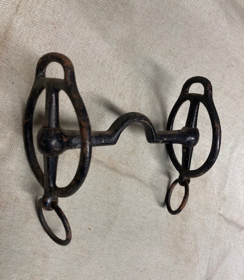 Metropolitan Antique Horse Bit Iron Original Coating