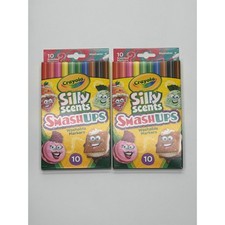 Crayola Silly Scents SmashUps Washable Markers 10 Count 2 Pack Scented Art