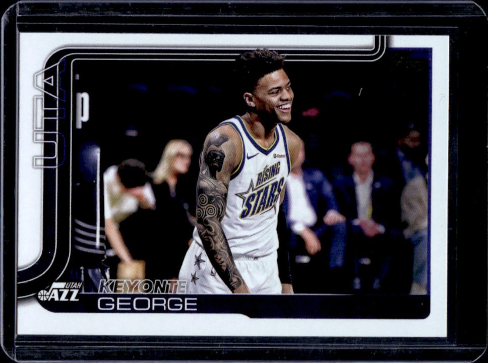 2025-26 Topps Keyonte George Golden Mirror Image Variation SSP #131 Jazz