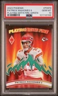 Panini Phoenix Playing With Fire-Green Patrick Mahomes II PSA 10 Chiefs /15
