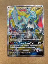 Pokémon Card TCG White Kyurem GX SM141 Dragon Majesty Holo Promo Card on eBay