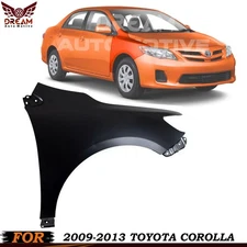 New Fender Panel Primed Front Passenger Right Side For 2009-2013 TOYOTA COROLLA