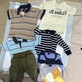 Boys NEXT 12 18 months bundle Jumper Polo T Shirt Trousers
