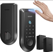 Lockin Veno Pro Palm Vein & Fingerprint Wi-Fi Smart Door Lock Keyless Entry NEW