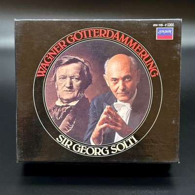 Wagner GOTTERDAMMERUNG Solti Nilsson Frick Fischer-Dieskau [London 4 CD] CDs NM