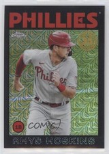 2021 Update Silver Pack 1986 Topps Chrome Baseball Black /199 Rhys Hoskins 0s1o