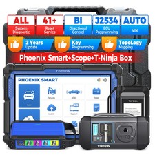 🔥TOPDON Phoenix Smart+T-Ninja Box+Scope Advanced Diagnostic Scanner Active Test