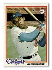 1978 Topps #562 Glenn Burke