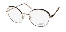 NEW KOALI 20108K EYEWEAR OVAL FRANCE WOMENS METAL & PLASTIC GOLD FULL-RIM BP03