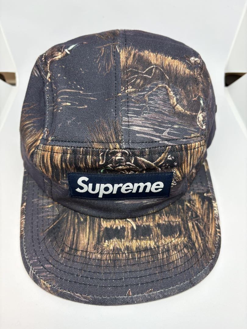 NEW Supreme Dogs & Ducks Canvas Camp Cap FW12 RARE 2012 Free