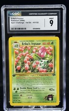 Erika’s Ivysaur #41 1st Edition Gym Challenge 2000 Pokemon CGC 9 🍃 on eBay