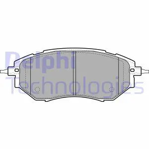 Pastiglie freno Low-Metallic LP1941 DELPHI per SUBARU TRIBECA LEGACY V Familiare