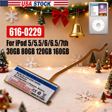 650mAh Replacement Battery for iPod 5th 5.5th 6th 7th Gen 30GB 120GB 160GB THIN