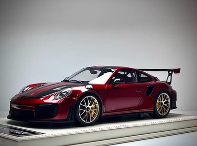 SUPER RARE* DM Dino Model 1/18 Porsche 911 991.2 GT2 RS Metallic